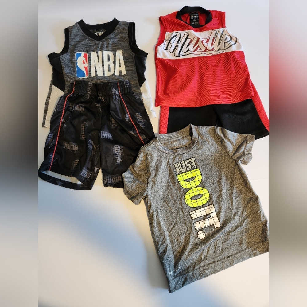 Puma Gray Kids T-Shirt